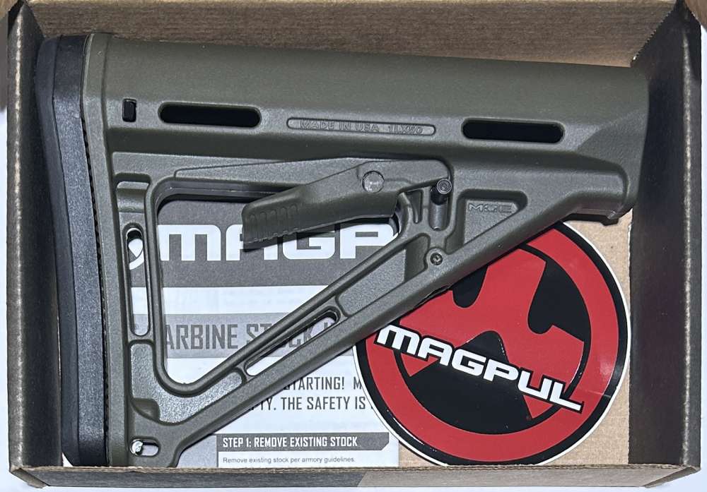 Magpul MOE Carbine Stock New AR15 Green MAG401-ODG commercial buffer-img-1