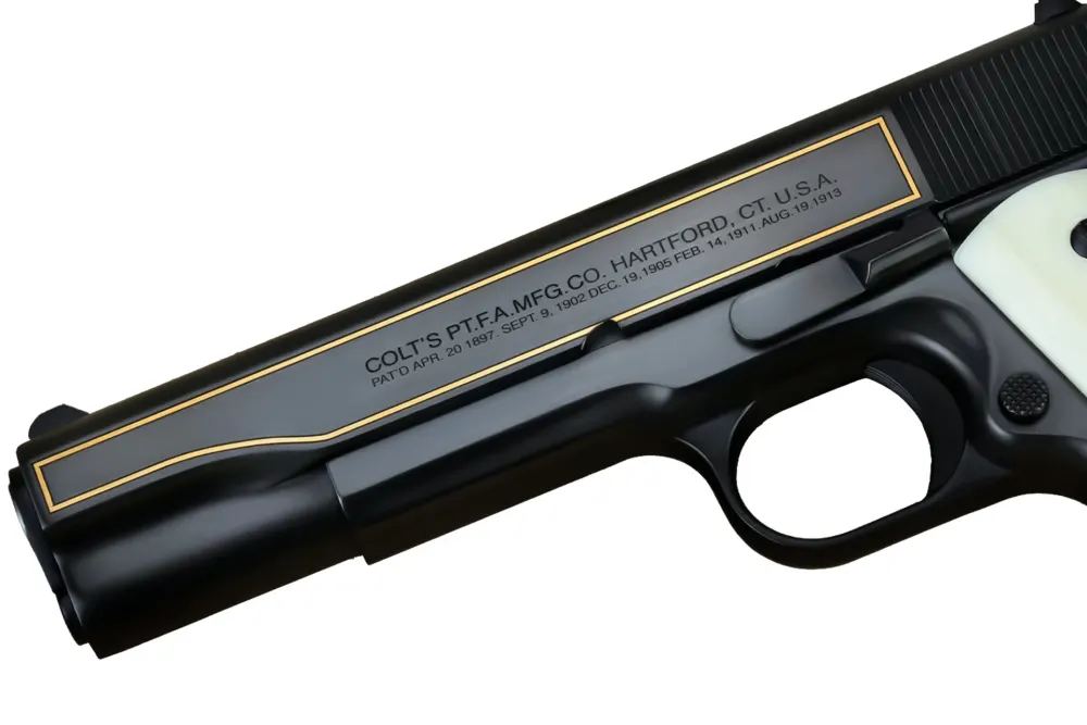 Colt 1911 Mexican Contract .38 Super SK Customs 1 of 300 Serial #101-img-4