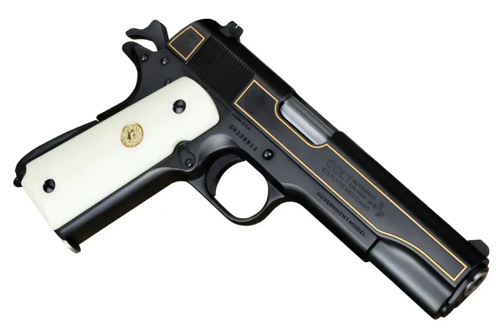 Colt 1911 Mexican Contract .38 Super SK Customs 1 of 300 Serial #101-img-3
