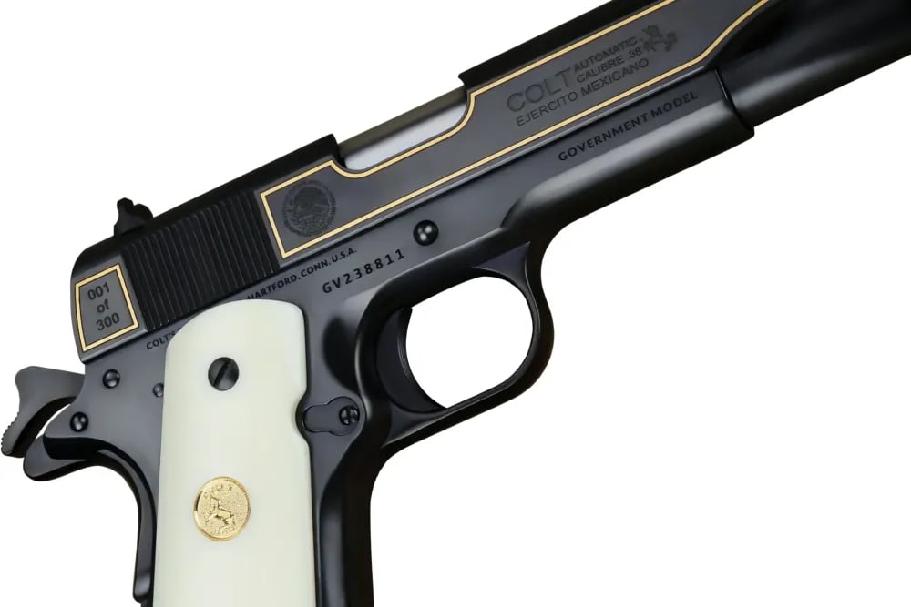Colt 1911 Mexican Contract .38 Super SK Customs 1 of 300 Serial #101-img-6