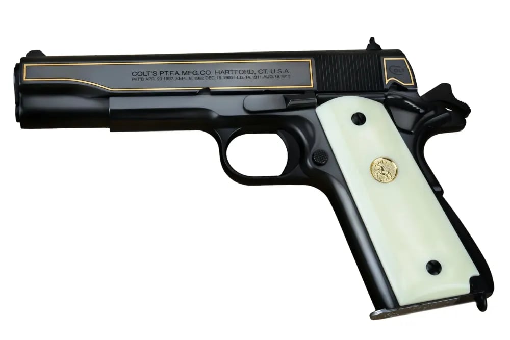 Colt 1911 Mexican Contract .38 Super SK Customs 1 of 300 Serial #101-img-2