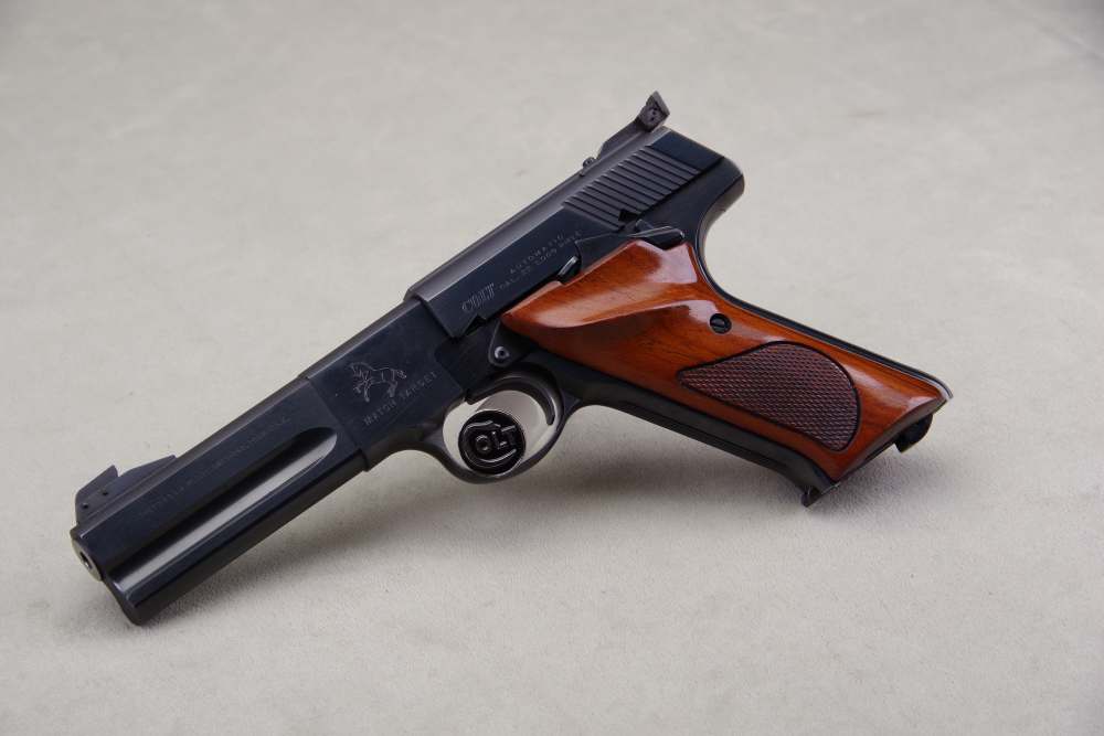 1971 Colt Woodsman Match Target 22 LR 4 1/2'' 99% W/ Orig Box & Papers-img-34