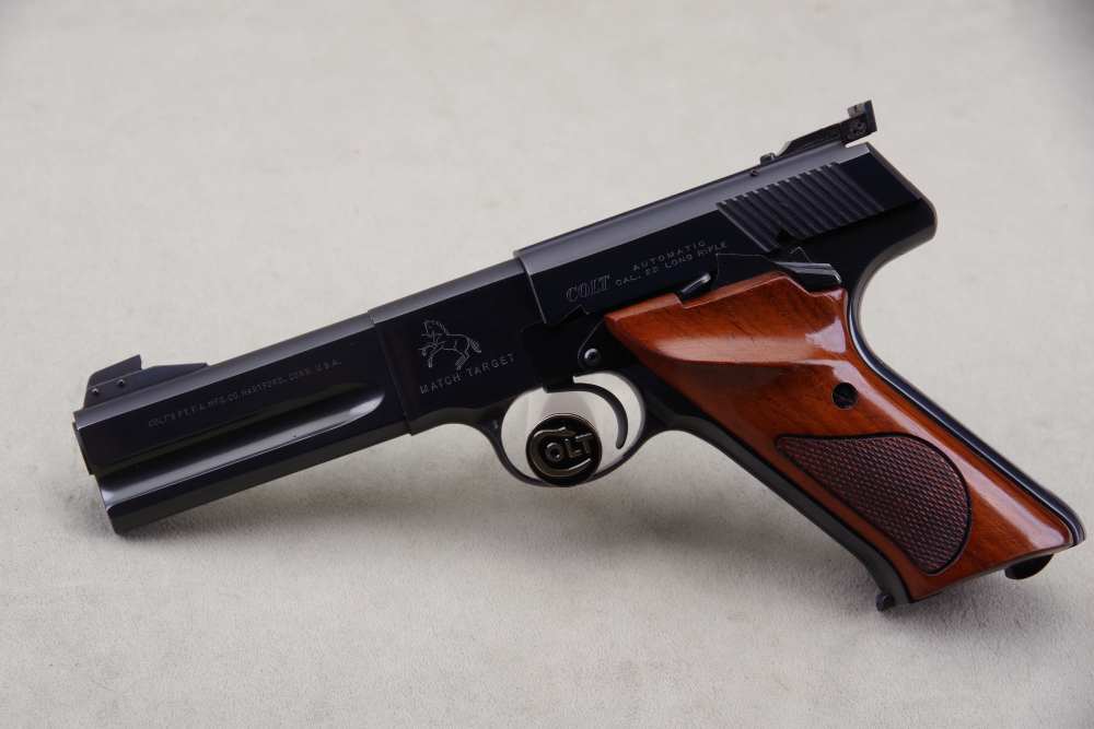 1971 Colt Woodsman Match Target 22 LR 4 1/2'' 99% W/ Orig Box & Papers-img-10
