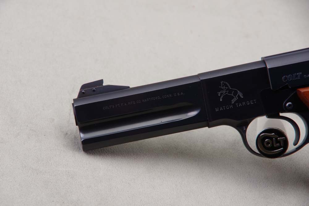 1971 Colt Woodsman Match Target 22 LR 4 1/2'' 99% W/ Orig Box & Papers-img-11
