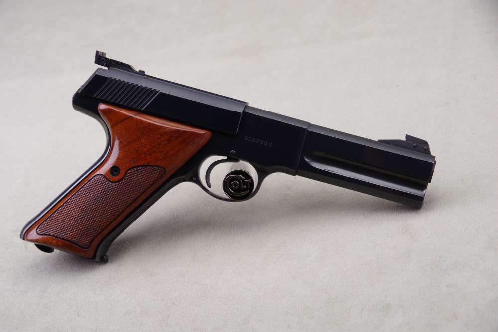 1971 Colt Woodsman Match Target 22 LR 4 1/2'' 99% W/ Orig Box & Papers-img-15