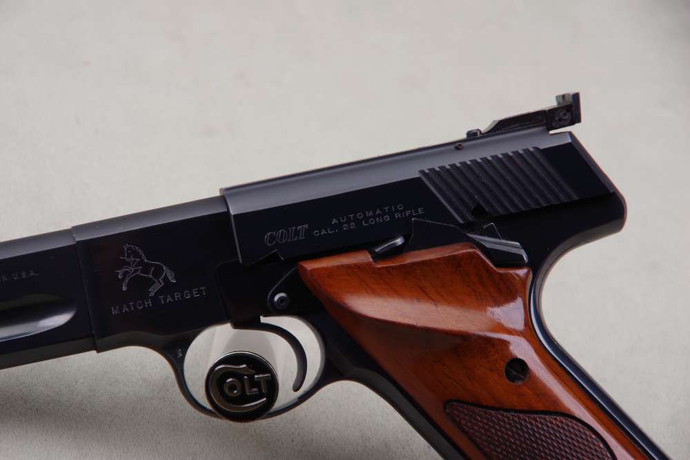 1971 Colt Woodsman Match Target 22 LR 4 1/2'' 99% W/ Orig Box & Papers-img-12