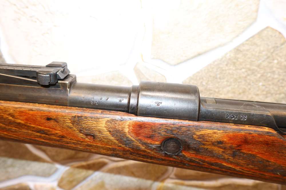 Mauser K98 bnz/41 8mm Bolt Rifle Waffen Stamped!-img-8