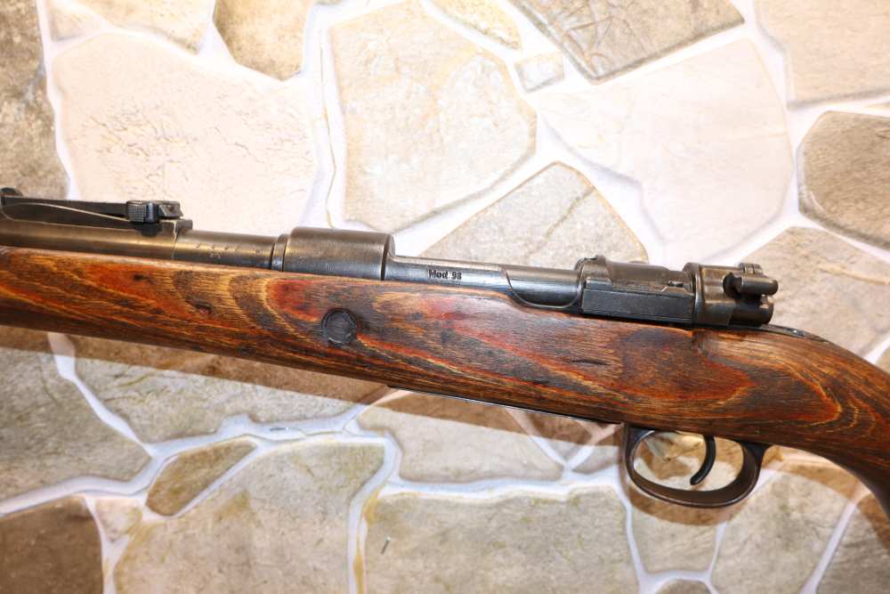 Mauser K98 bnz/41 8mm Bolt Rifle Waffen Stamped!-img-6