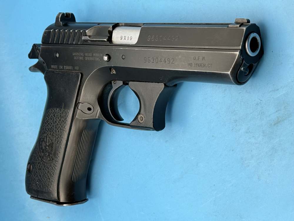 IMI Israeli Military Industries Jericho 941F 9mm SAO Police Star Marked OFM-img-7