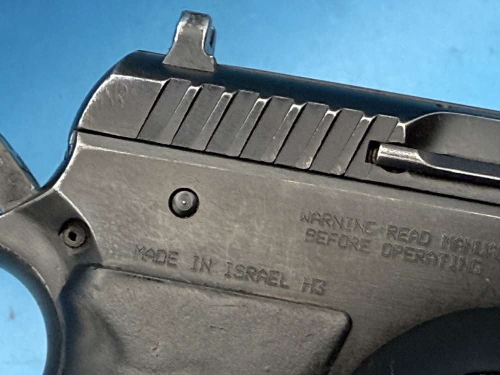 IMI Israeli Military Industries Jericho 941F 9mm SAO Police Star Marked OFM-img-4