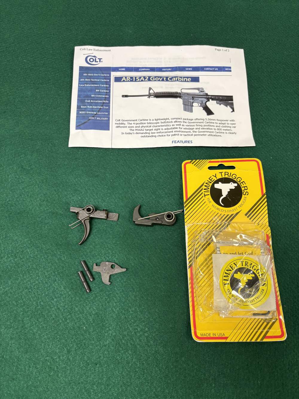 Colt AR-15 A2 Gov't Carbine Semi-Auto Rifle (.223)-img-6
