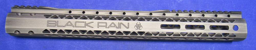 Black Rain Spec-15 Stripped, Forged AR15 Receiver Set + 15" Slim Handguard-img-13