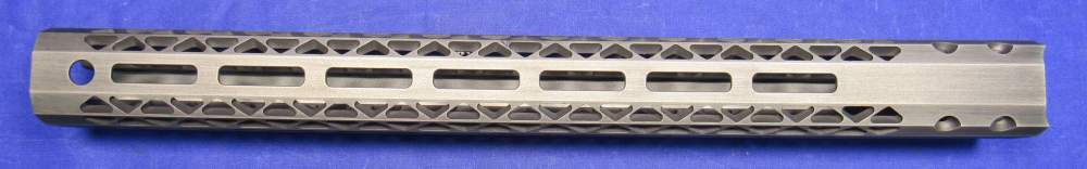 Black Rain Spec-15 Stripped, Forged AR15 Receiver Set + 15" Slim Handguard-img-12