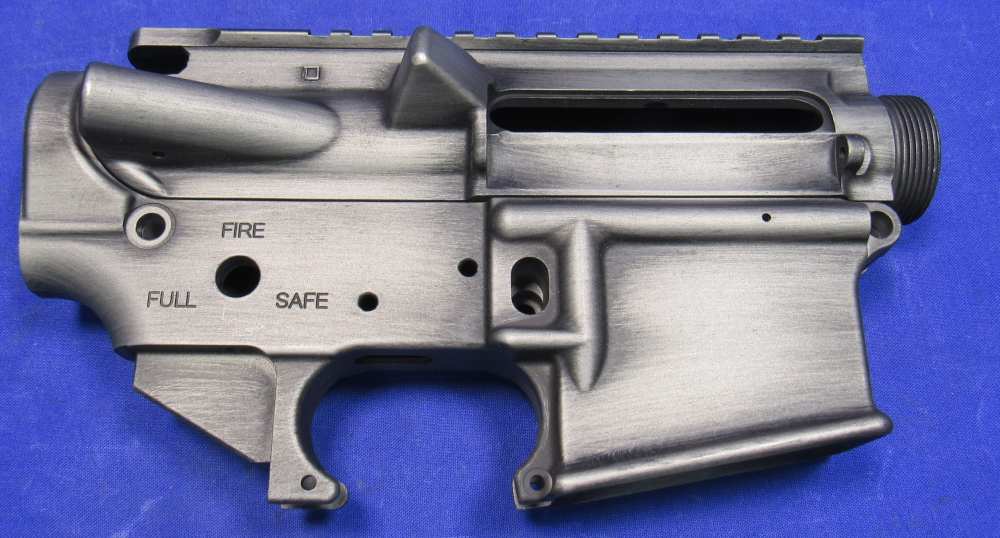 Black Rain Spec-15 Stripped, Forged AR15 Receiver Set + 15" Slim Handguard-img-8