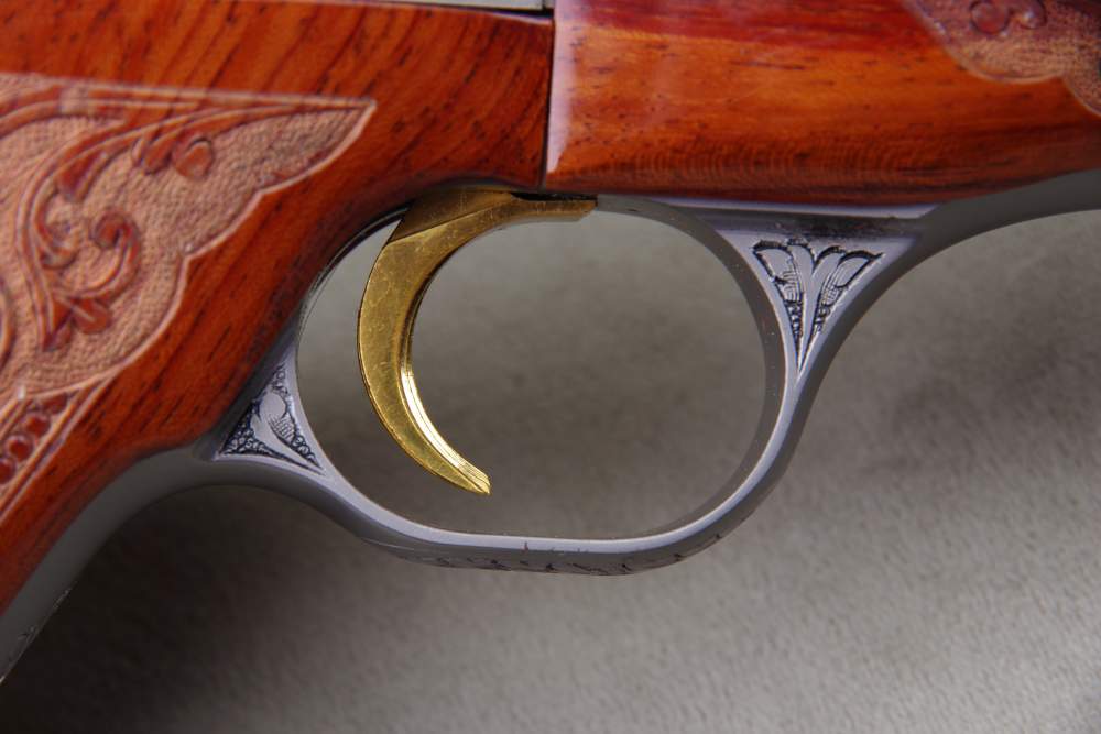 1971 Browning Medalist Renaissance 22 LR 6.5'' Engraved 1 Of 382 NIC -img-24