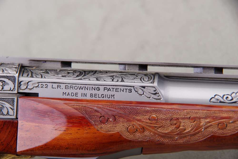 1971 Browning Medalist Renaissance 22 LR 6.5'' Engraved 1 Of 382 NIC -img-22