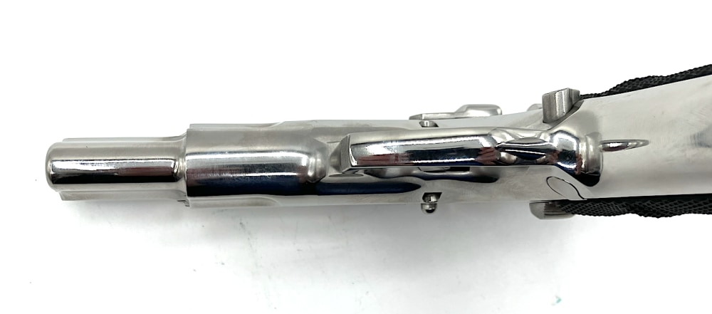 CZ 75B RARE MIRROR-POLISHED STAINLESS (9mm) Factory Box, Papers & 16-rd mag-img-15