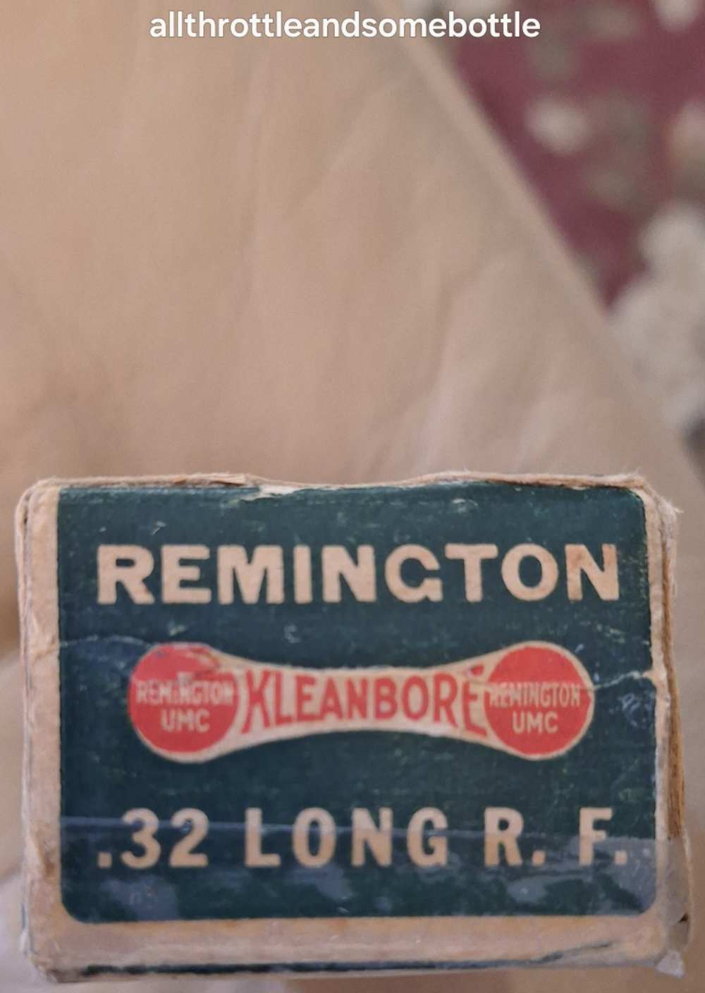 (50) ROUNDS OF REMINGTON .32 LONG RIMFIRE R142 DOGBONE AMMO-img-1