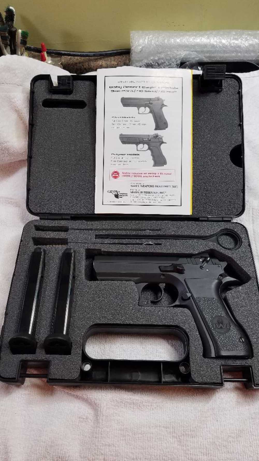 MAGNUM RESEARCH BABY EAGLE 45 ACP NIB, FREE SHIPPING-img-0
