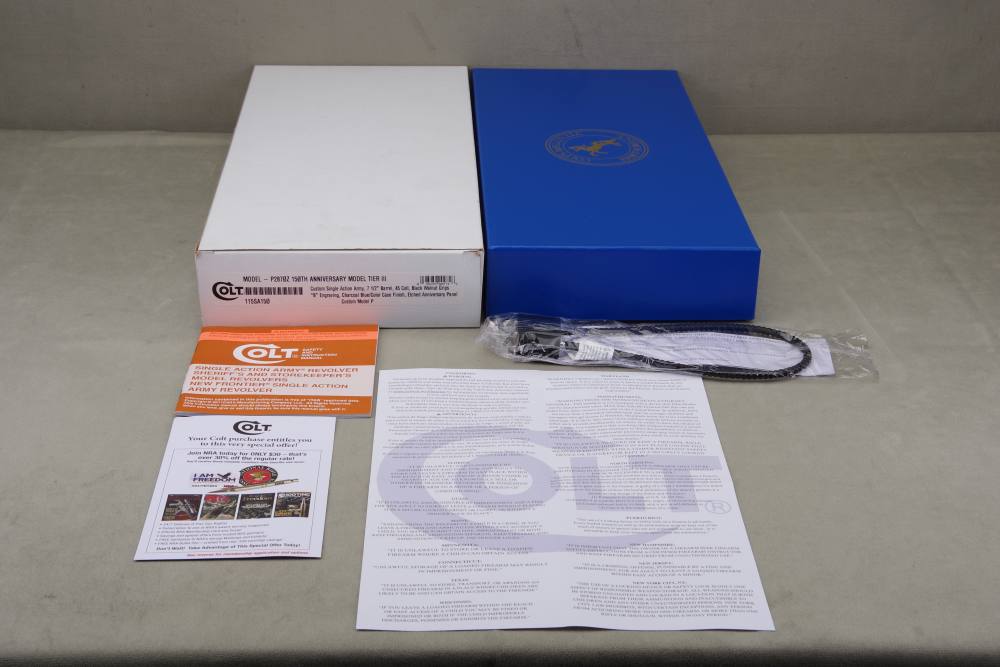 2023 Colt SAA 150th Anniversary Tier III Factory Engraved 115 Of 120 NIB -img-7