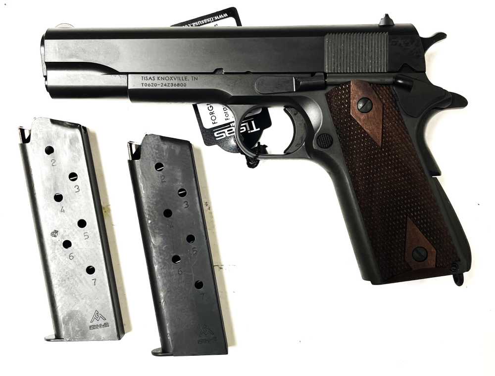 Tisas M1911 A1 US Army 5” 45acp – Black-img-3