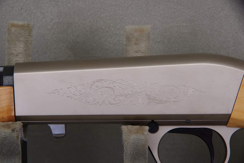 2021 Browning SA-22 22 LR 16'' Engraved Nickel Receiver Maple 100% NIB-img-17