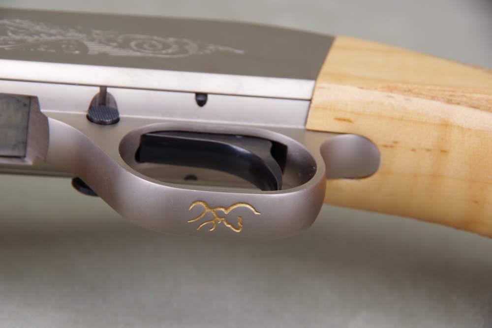 2021 Browning SA-22 22 LR 16'' Engraved Nickel Receiver Maple 100% NIB-img-31