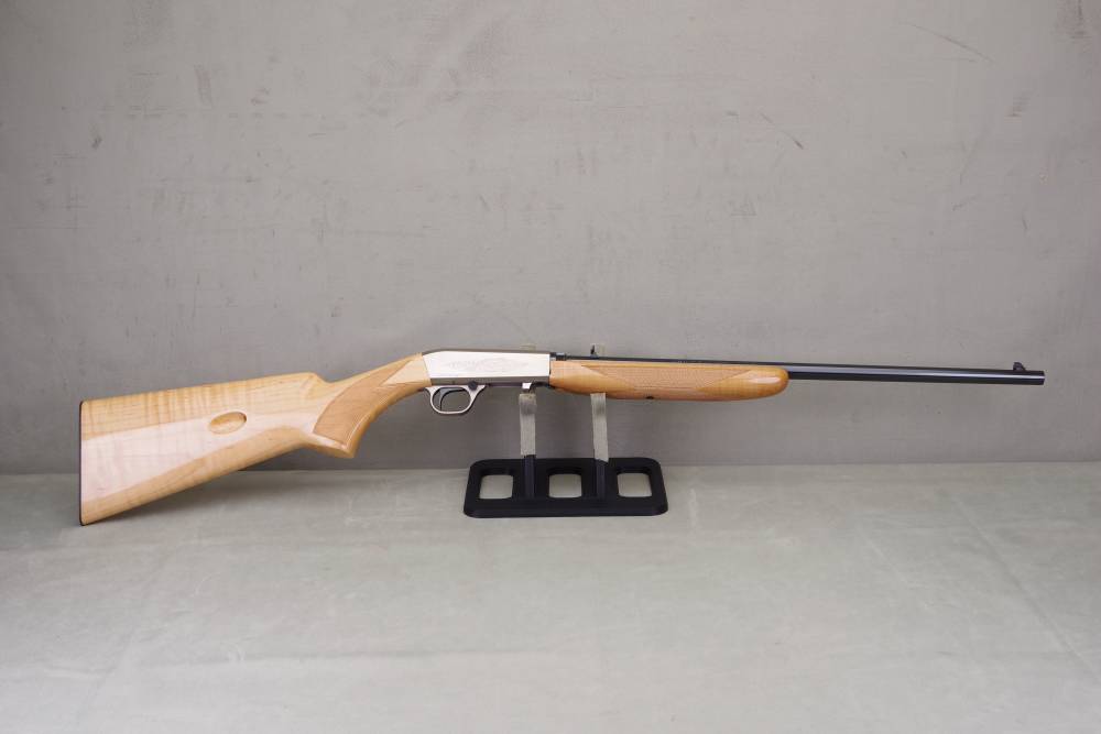 2021 Browning SA-22 22 LR 16'' Engraved Nickel Receiver Maple 100% NIB-img-11