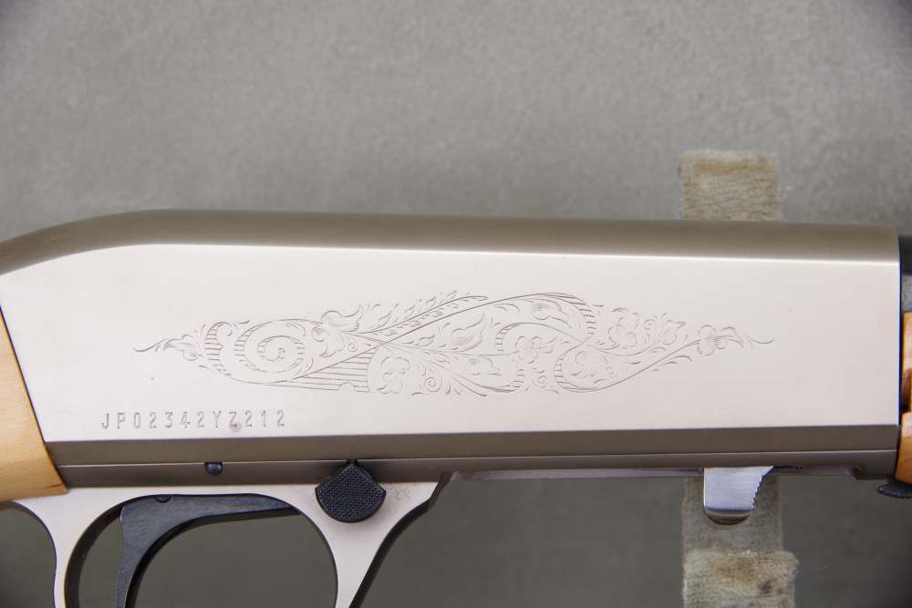 2021 Browning SA-22 22 LR 16'' Engraved Nickel Receiver Maple 100% NIB-img-16