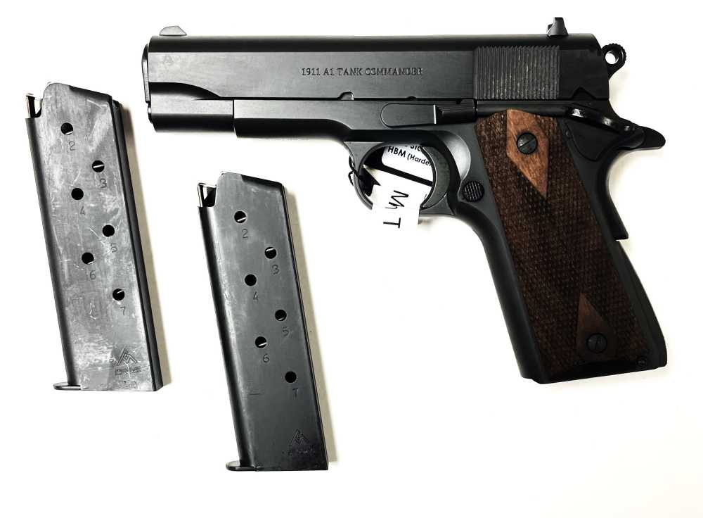 Tisas 1911A1 TC 45 4.25” 45acp – Black-img-3