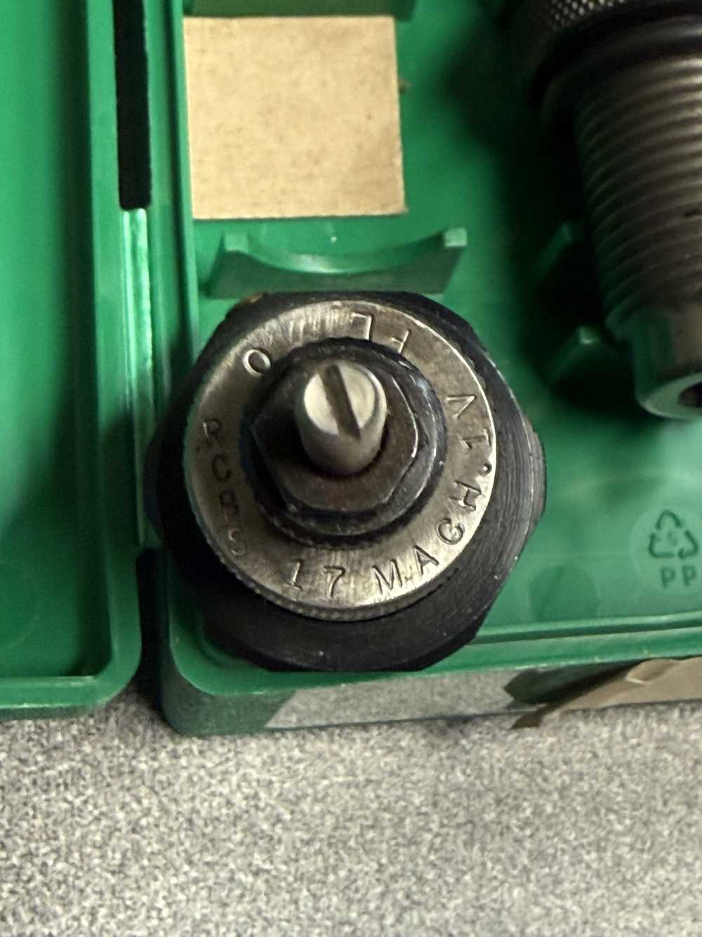 RCBS and REDDING Dies, shell holder, 17 Mach IV-img-2