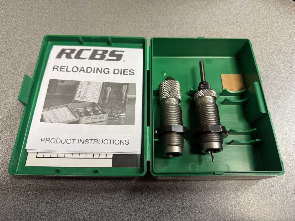 RCBS 2 piece die set .25 WSSM-img-1