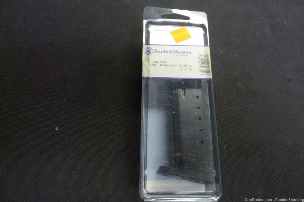 SMITH & WESSON M&P40 .40 CAL 15RD MAGAZINE-img-0