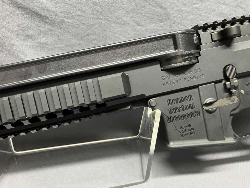 Branch Custom Weaponry BC-15 - 5.7x28mm Semi-Auto Rifle w/ Magazine-img-11