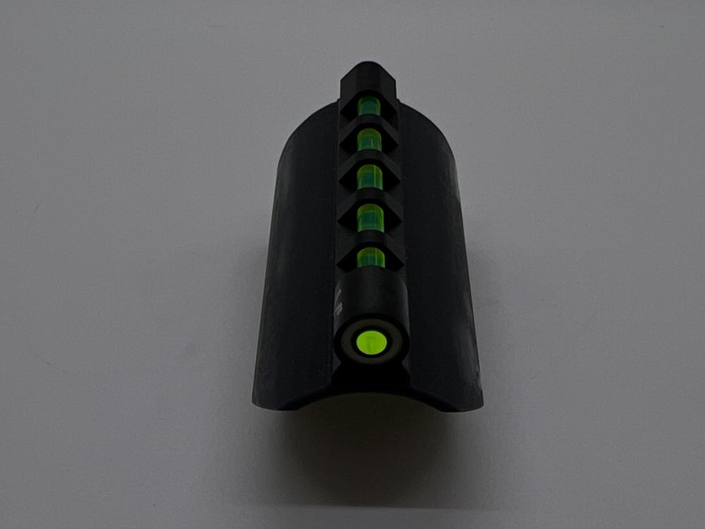 Snap-on Ghost Ring Shotgun Night Front Sight Fiber Optic Sights 12G-img-2