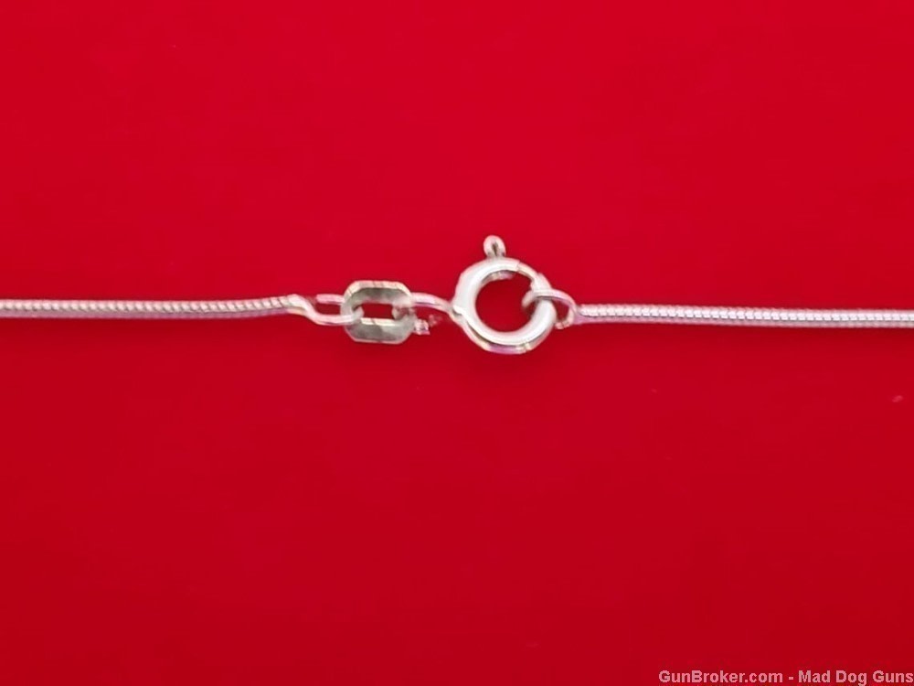 925 Sterling Silver & Mother of Pearl Necklace.S40.*REDUCED*-img-2
