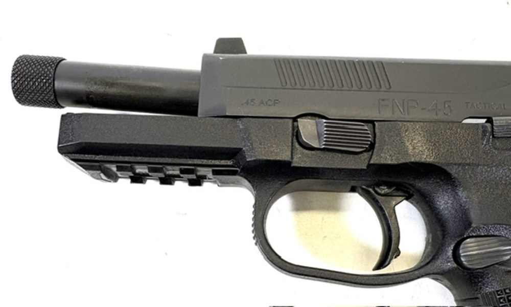 FN Herstal FNP-45 Tactical 45acp DA/SA 5.3" Threaded Barrel Optic Ready-img-7
