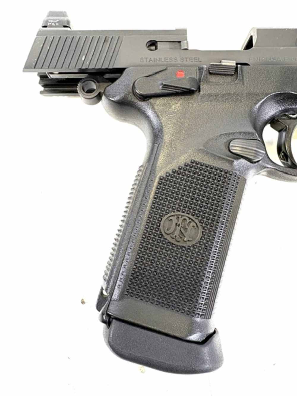 FN Herstal FNP-45 Tactical 45acp DA/SA 5.3" Threaded Barrel Optic Ready-img-4