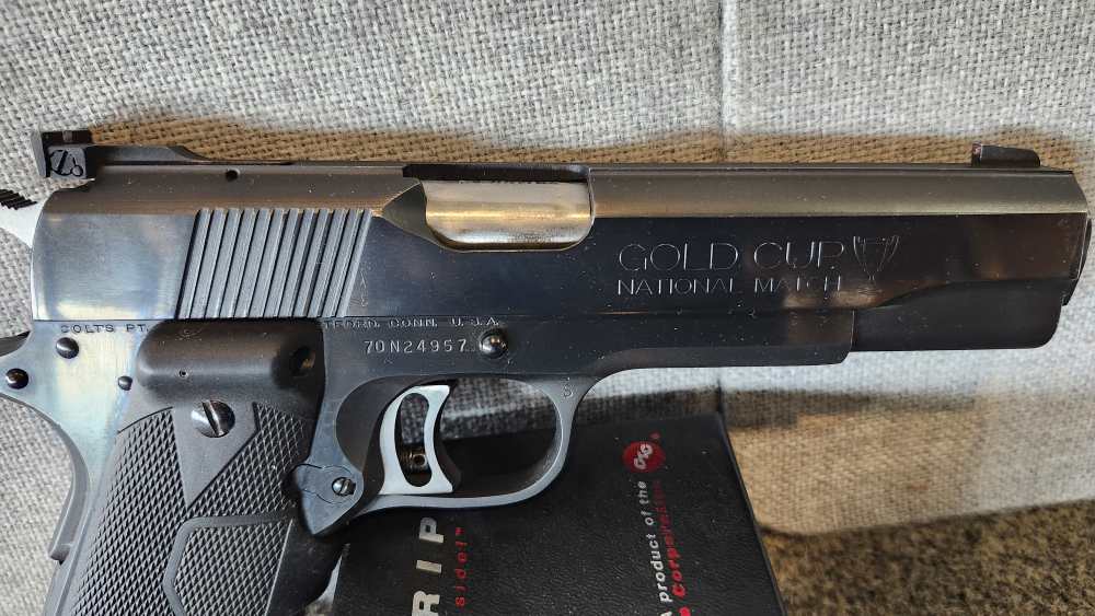 COLT SERIES 70 GOLD CUP NATIONAL MATCH AND MARVELL 22LR CONVERSION-img-9