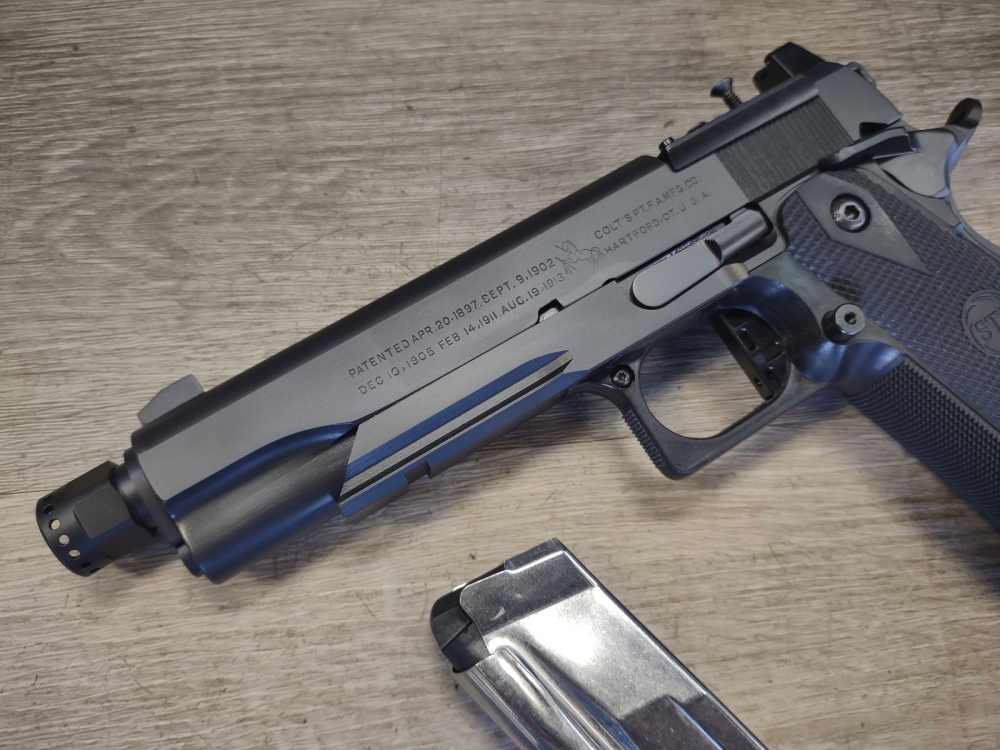 USED Custom "WW3" 1918 - 2011 Pistol, 45ACP, Double Stack, Optics Ready-img-3