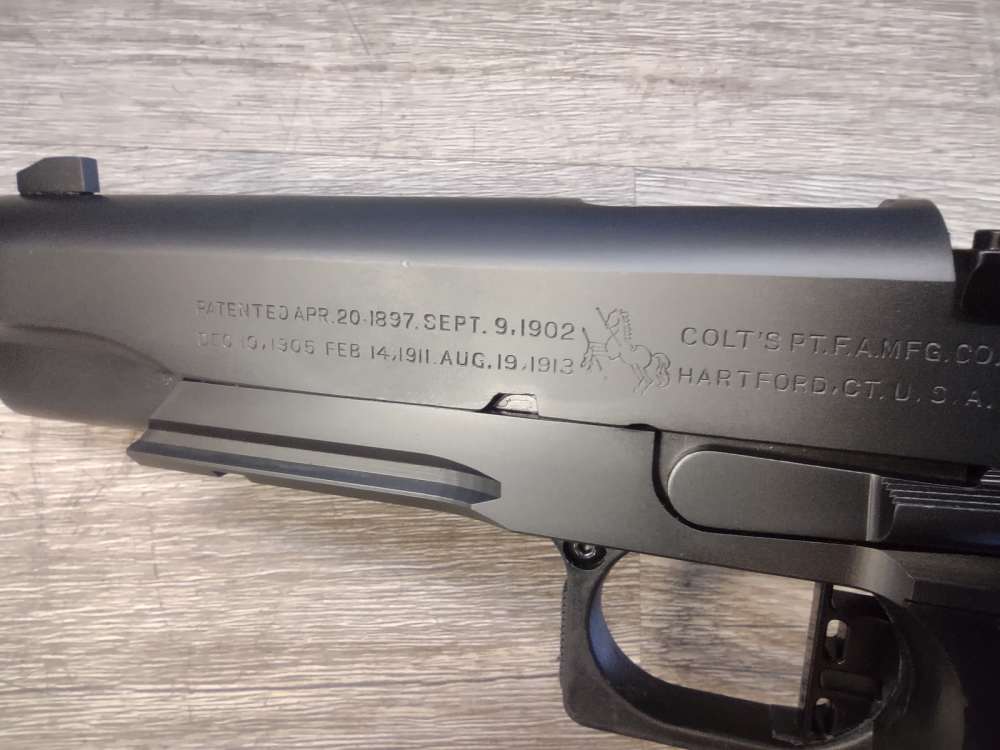 USED Custom "WW3" 1918 - 2011 Pistol, 45ACP, Double Stack, Optics Ready-img-16