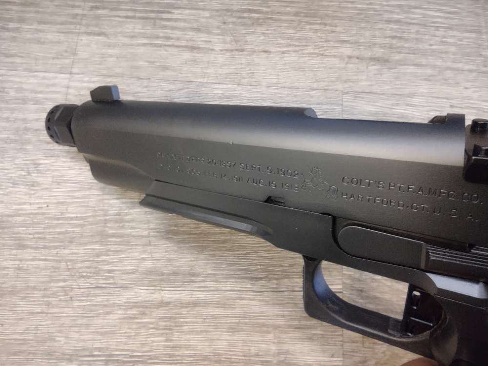 USED Custom "WW3" 1918 - 2011 Pistol, 45ACP, Double Stack, Optics Ready-img-15
