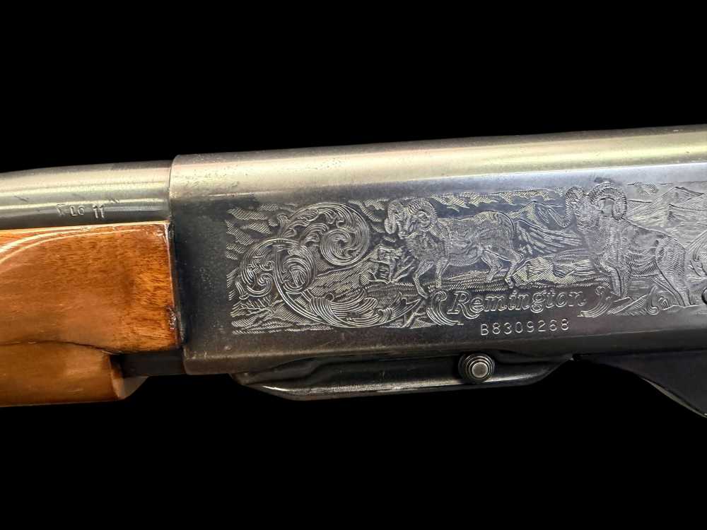 FACTORY ENGRAVED, 1994 REMINGTON 7400 ENHANCED  270 WIN WESTERN GAME SCENES-img-17