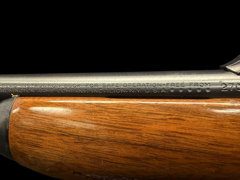 FACTORY ENGRAVED, 1994 REMINGTON 7400 ENHANCED  270 WIN WESTERN GAME SCENES-img-22