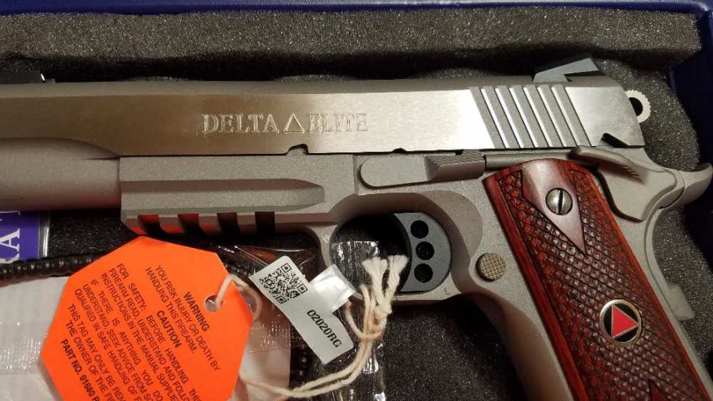 COLT DELTA ELITE 10MM RAIL GUN 5" BARREL NIB, FREE SHIPPING-img-5