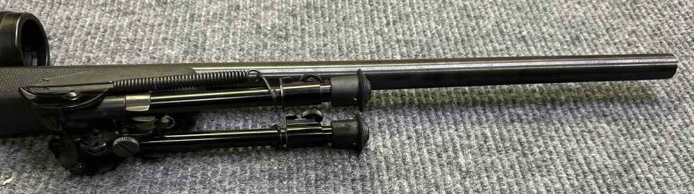 Savage Model 12 w/ 26" Varmint Bull Barrel, Tasco Scope & Bipod - 223REM-img-17