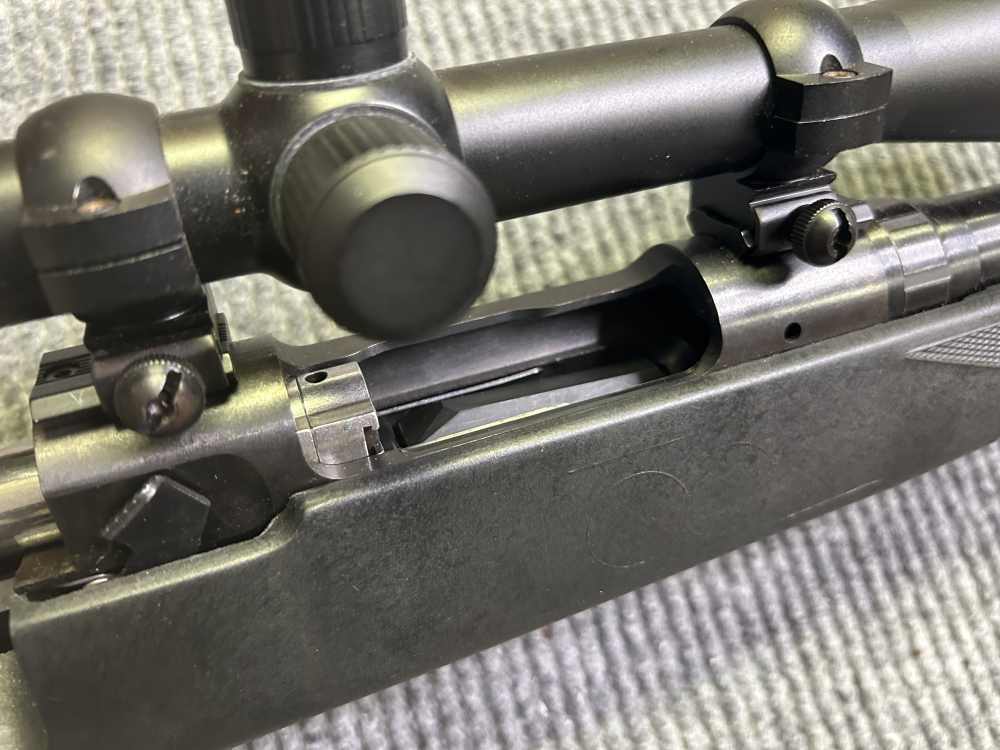 Savage Model 12 w/ 26" Varmint Bull Barrel, Tasco Scope & Bipod - 223REM-img-13