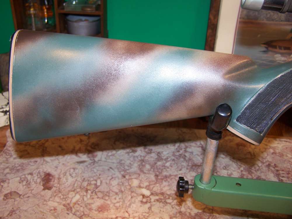 Nylon 66 + Camo painted + Threaded barrel  excellent condition-img-1
