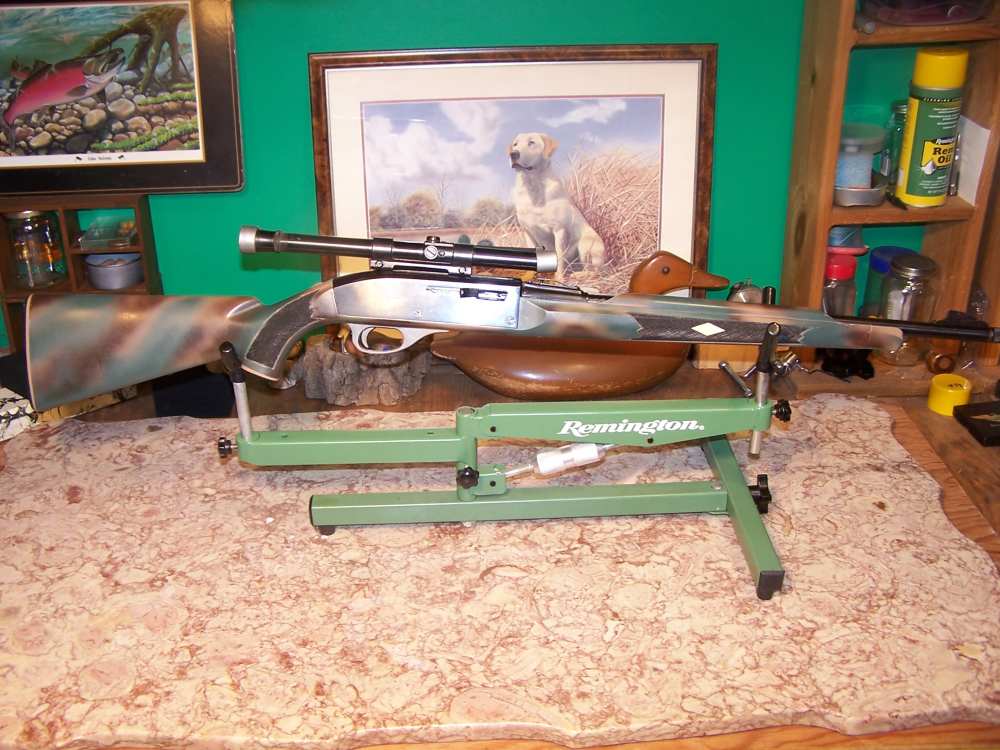 Nylon 66 + Camo painted + Threaded barrel  excellent condition-img-24