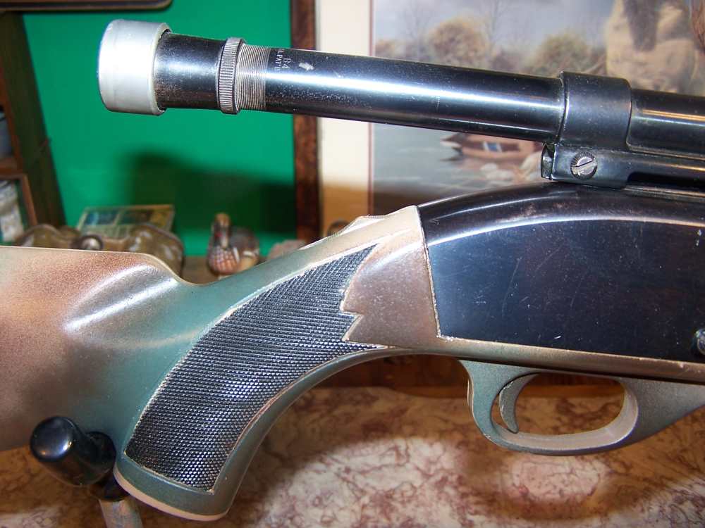 Nylon 66 + Camo painted + Threaded barrel  excellent condition-img-2